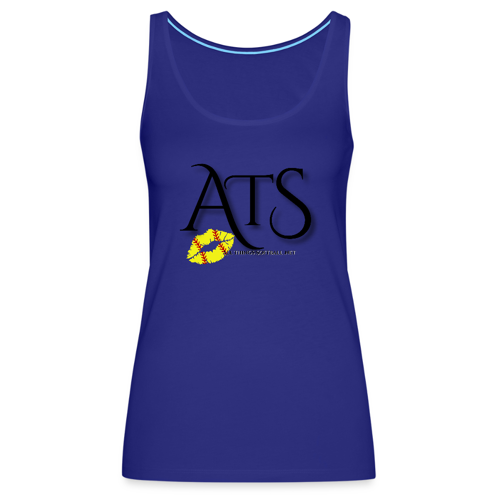 ATS - Flag Tank - RED Women’s Premium Tank Top - royal blue